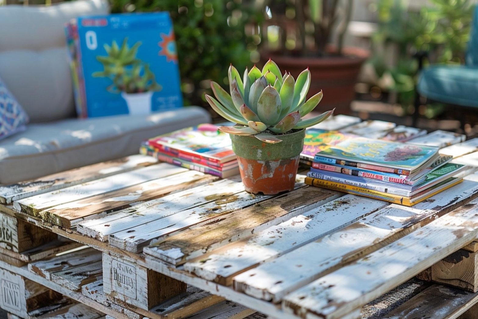 DIY : Comment fabriquer une table basse tendance avec des palettes !